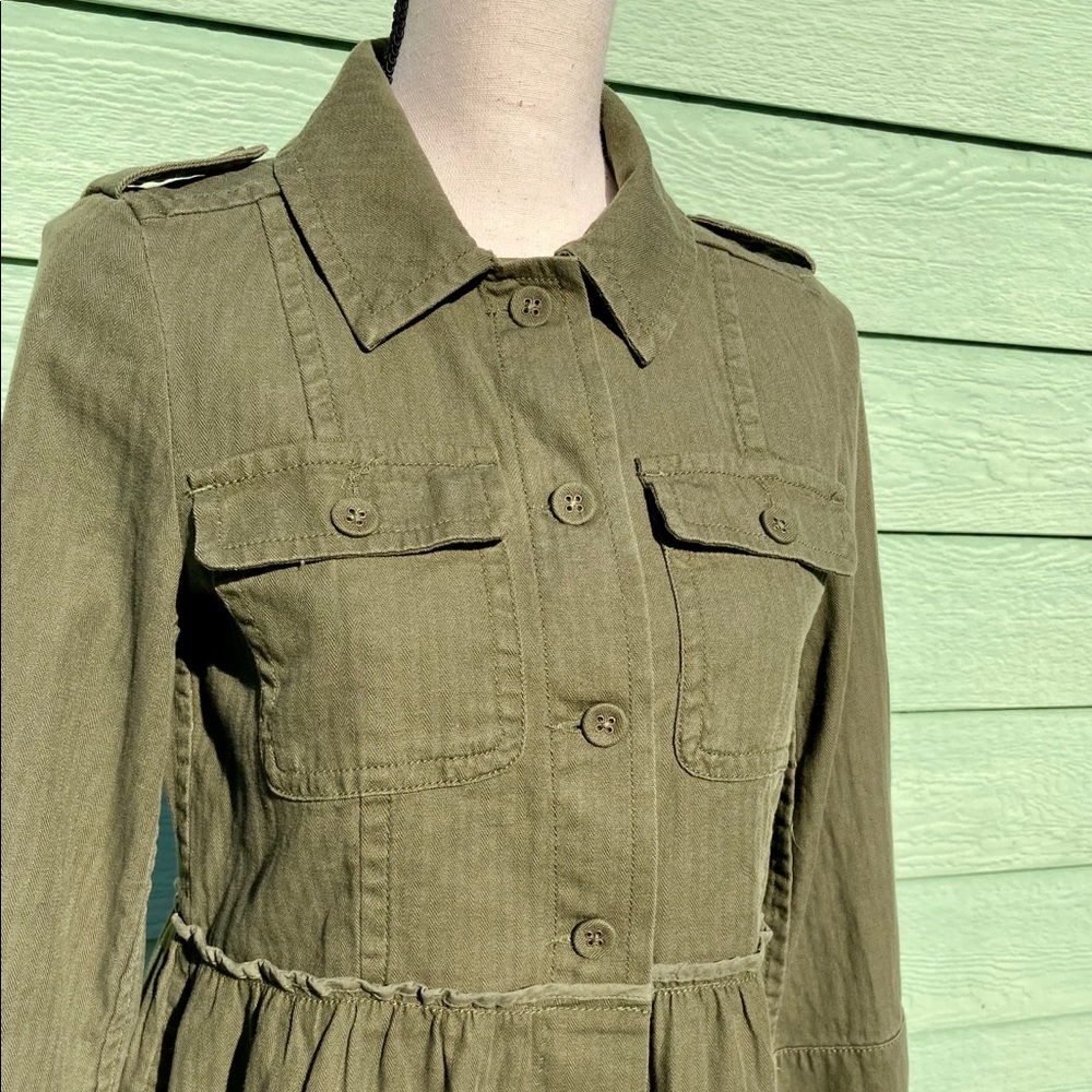Peplum Utility Jacket - Picture 5 of 16